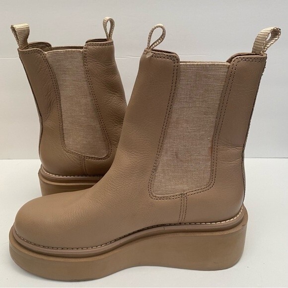 SAM EDELMAN Kolton Cedarwood Leather Chelsea Boot Size 6 - Picture 11 of 14